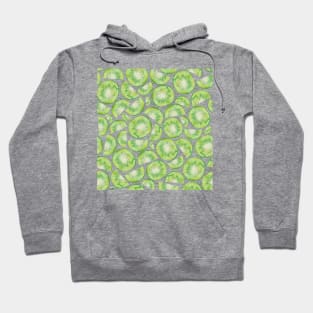 Kiwi Fruit Pattern Hoodie